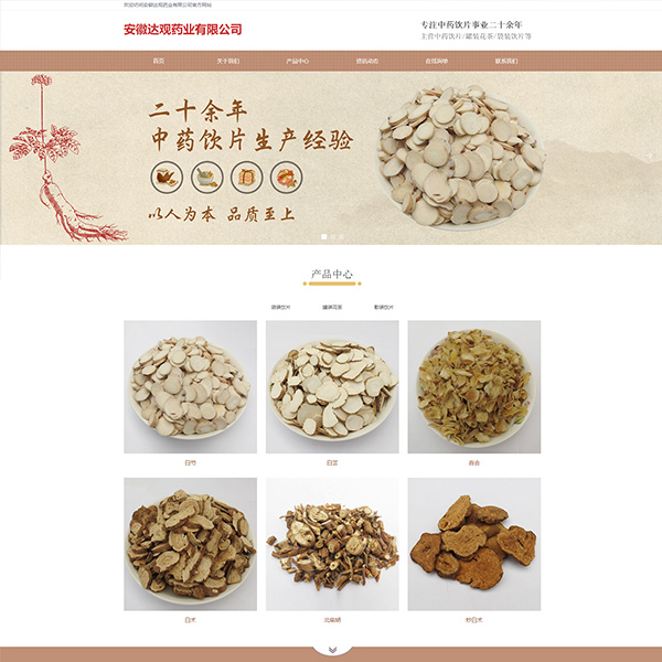 中药饮片药业
